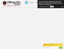 Tablet Screenshot of dragontoner.com